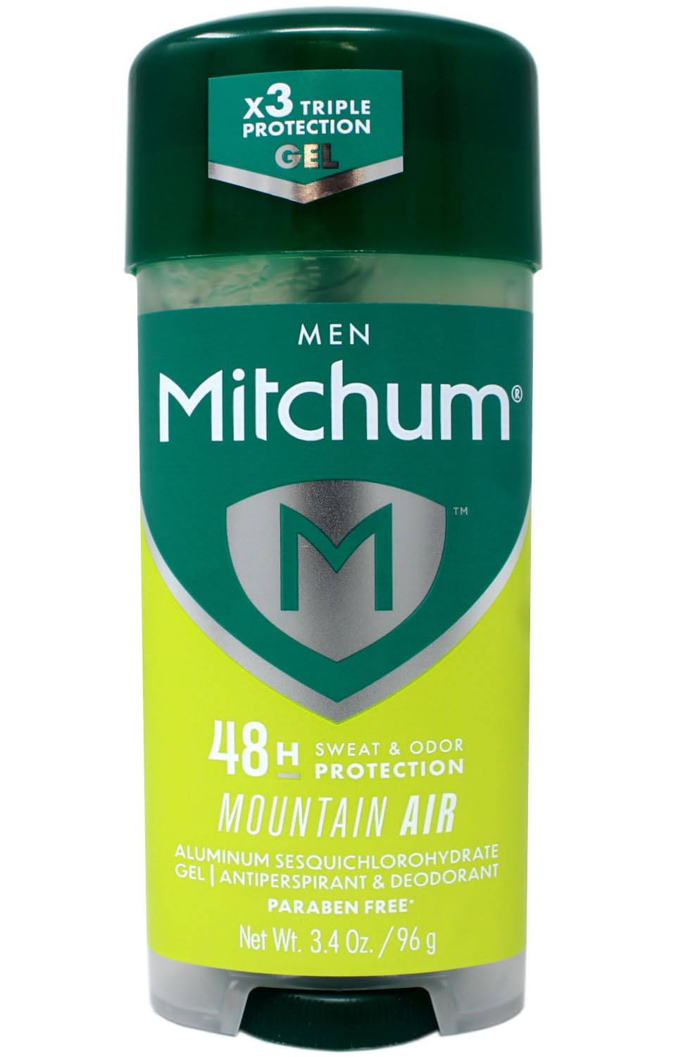 Mitchum Advanced Gel Anti-Perspirant & Deodorant, Mountain Air 3.4 oz (Value Pack of 9)