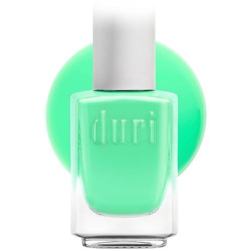 duri Nail Polish, 112S Pie In The Sky, Pastel Mint Green