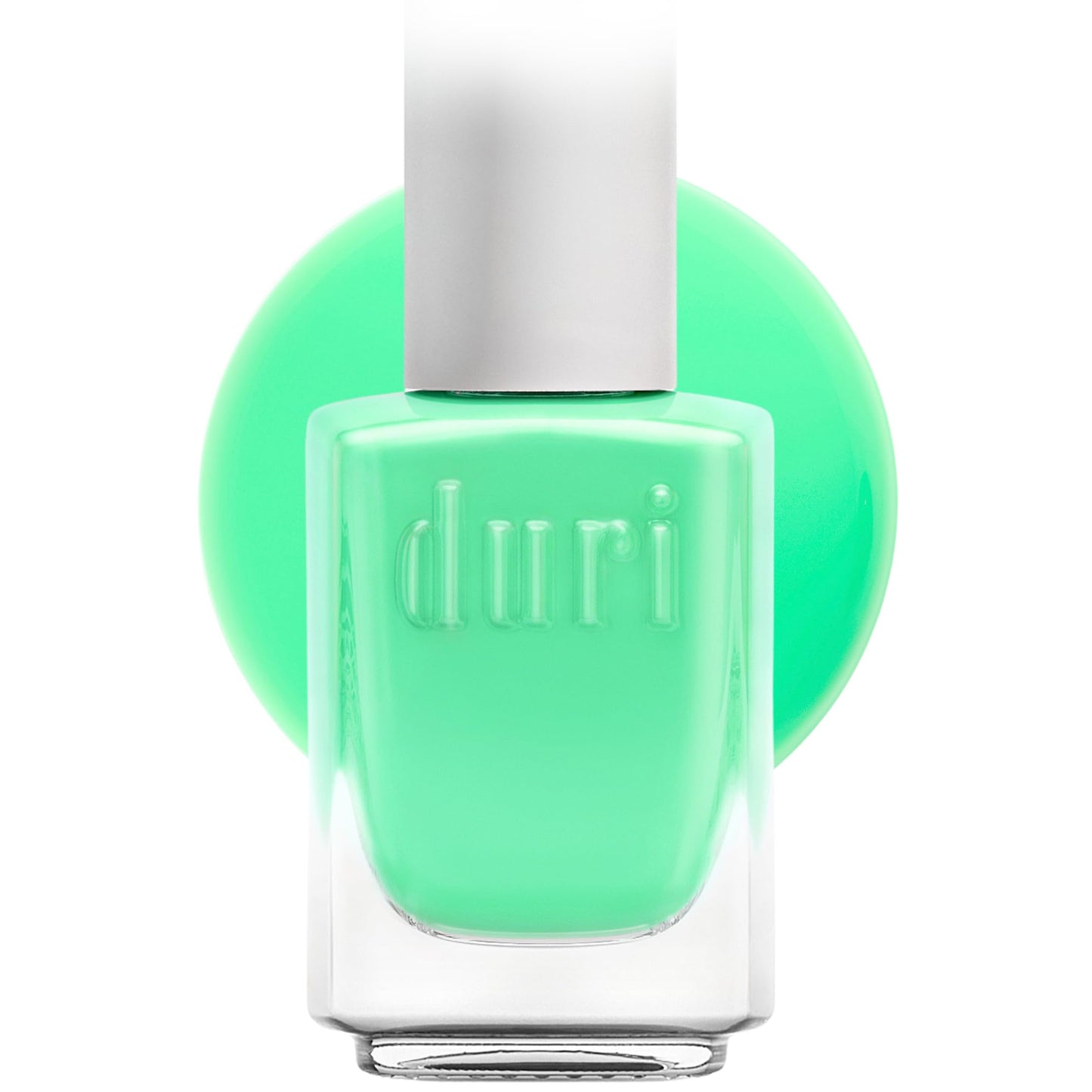 duri Nail Polish, 112S Pie In The Sky, Pastel Mint Green