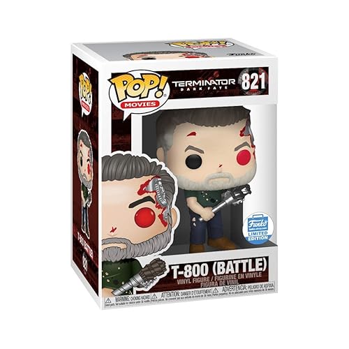 Funko T-800 Battle Terminator Dark Fate Vinyl Figurine POP! Limited Edition #821