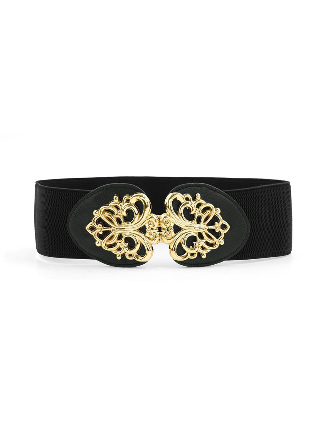 Allegra K Women Novelty Waist Belt Black