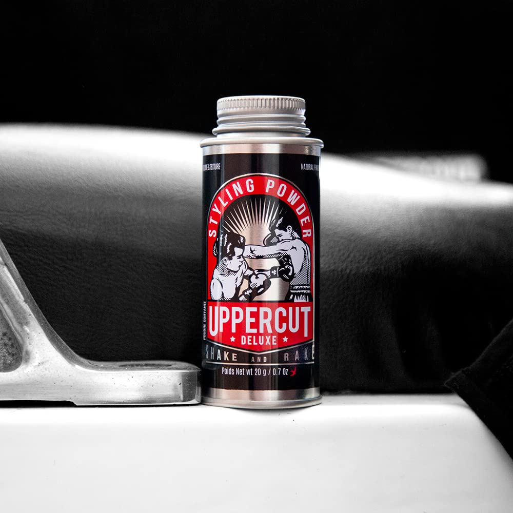 UPPERCUT DELUXE Styling Powder for Men - Volumizing & Texturizing Hair Powder with Flexible Hold and Natural Matte Finish - Lightweight, Reworkable