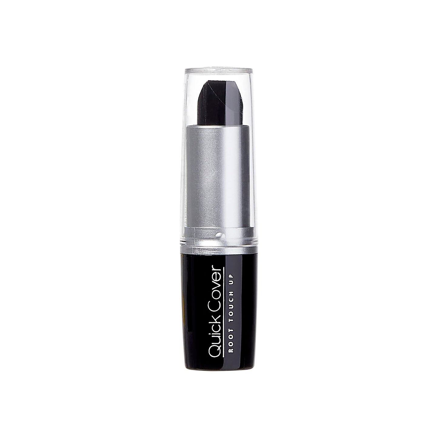 RED by Kiss Quick Cover Root Touch Up Stick, Water-Resistant Temporary Gray Hair Concealer with Brush for Roots and Beard, Long-Lasting Coverage, Easy