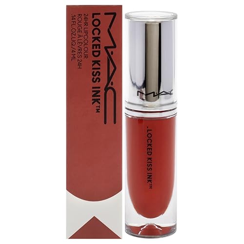 Locked Kiss Ink Lipcolor - Extra Chili by MAC for Women - 0.14 oz Lipstick