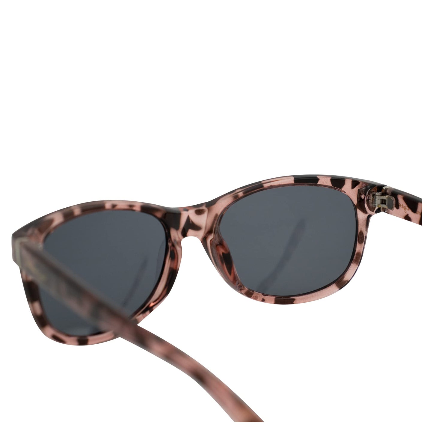 Islander Eyes Barbados Polarized Sunglasses for Women Pink Tortoise Frame w/Smoke Lens