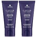Alterna Caviar Anti-Aging Replenishing Moisture Shampoo and Conditioner Set, For Dry, Brittle Hair, Protects, Restores and Hydrates, Sulfate Free