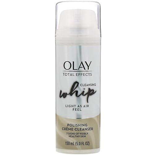 Olay Total Effects Whip Cleanser Pump, 5.0 Ounce