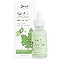 Sweet Chef Kale + Vitamin B Serum Shot - Hydrating Antioxidant-Rich Facial Serum with Vitamin B + Aloe Vera for Moisturizing + Soothes Dry Skin for a