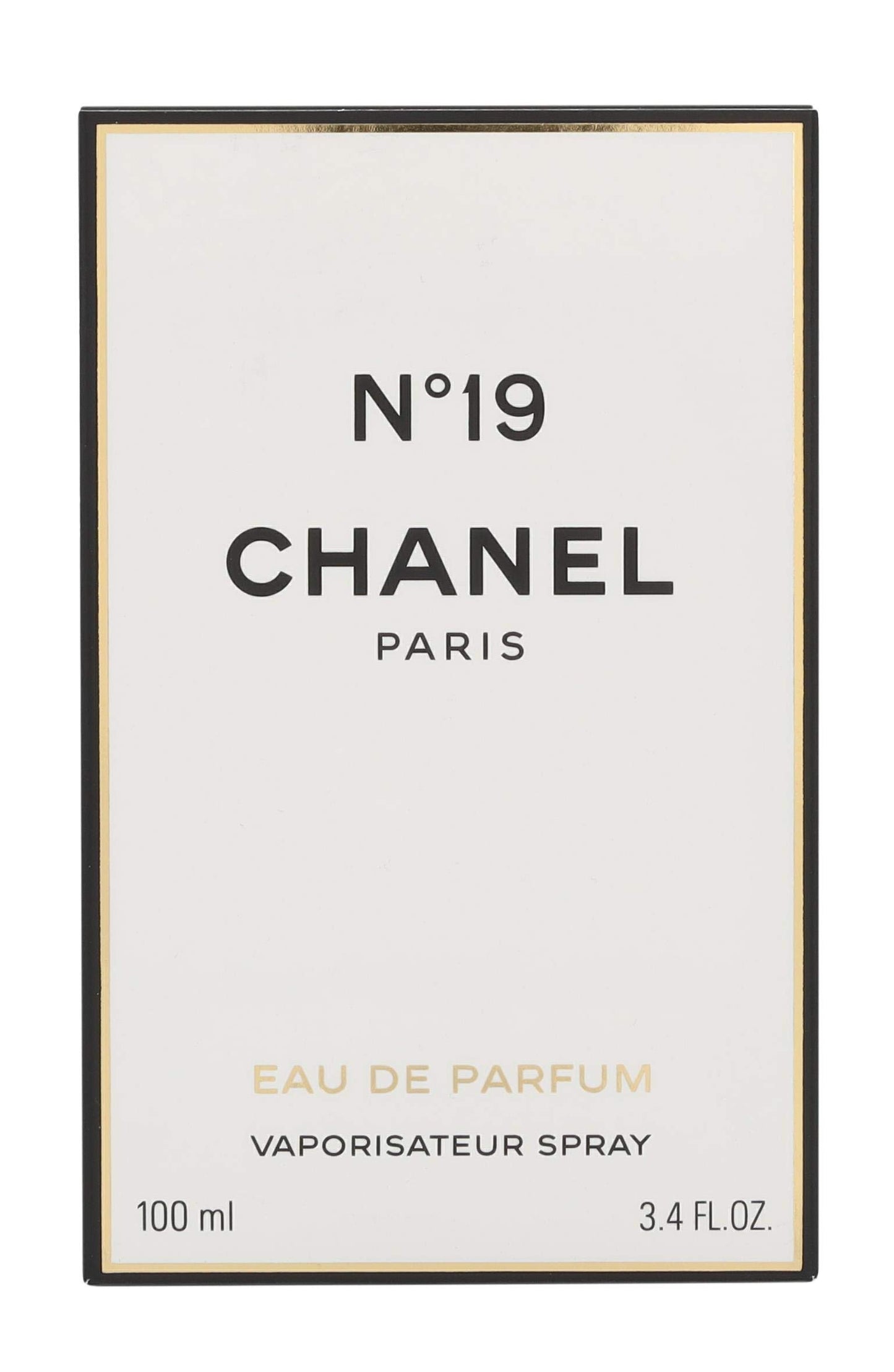 No. 19 by Chanel for Women, Eau De Parfum Spray, 3.4 Ounce