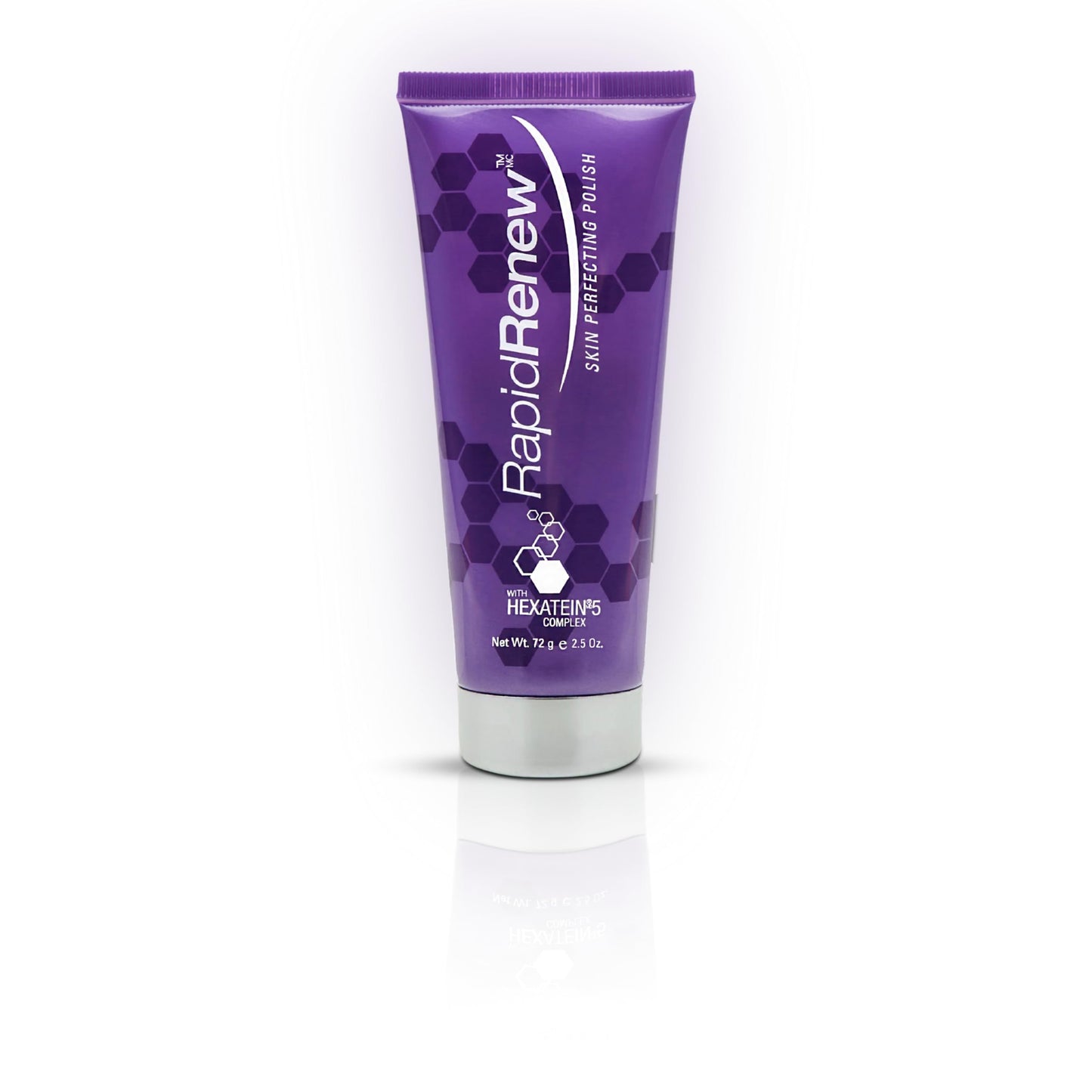 RapidRenew Skin Perfecting Polish - Exfoliating Face Wash and Facial Scrub with Vitamin C, Hexatein 5 Complex - Face Exfoliator for Women & Men, Pore