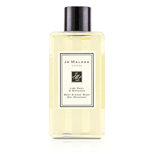 Jo Malone Lime Basil & Mandarin Body & Hand Wash Gel Moussant, 3.4 Ounce