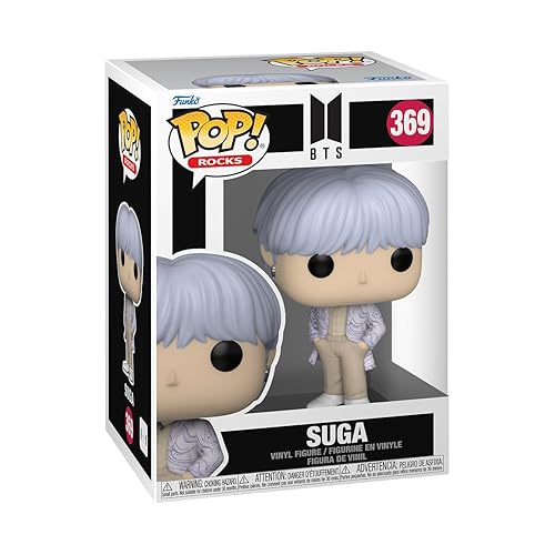 Funko POP! Rocks: BTS - Suga - Collectable Vinyl Figure - Gift Idea - Official Merchandise - for Kids & Adults - Music Fans - Model Figure…