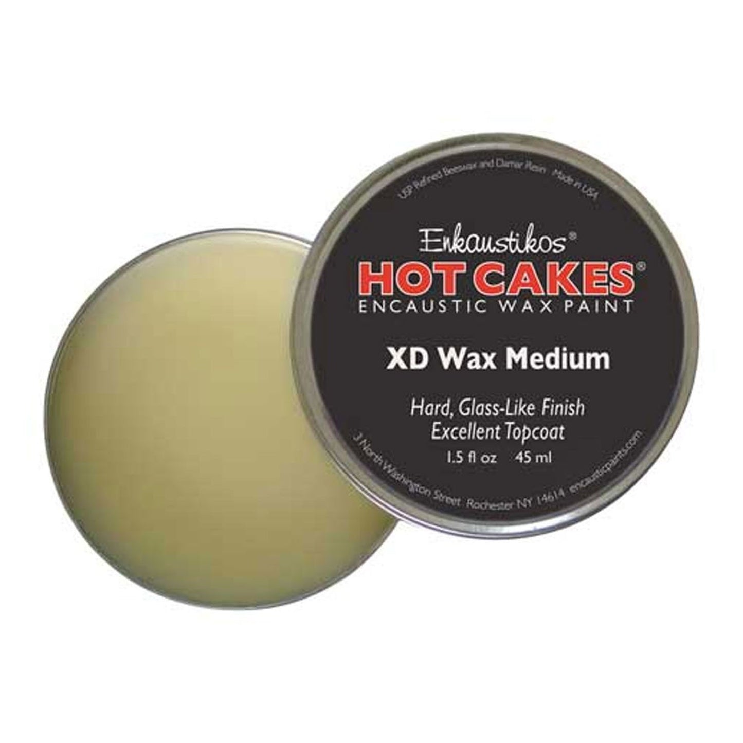 Hot Cakes XD Wax Medium - 1.5oz (45ml) in Tin Beauty and Personal Care Enkaustikos