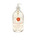Provence Sante Natural Liquid Soap - Moisturizing Almond Oil Hand Soap with Warm Sweet Almond Scent - Elegant Pump Dispenser for Kitchen & Bath (16.9