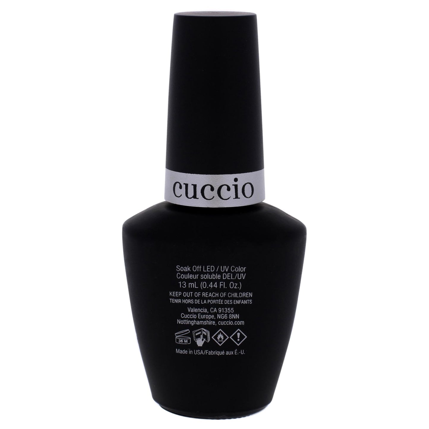 Cuccio Colour Veneer Nail Polish - Triple Pigmentation Technology - Polish Free Soak Off Gel - For Manicures And Pedicures - Full Coverage - Long