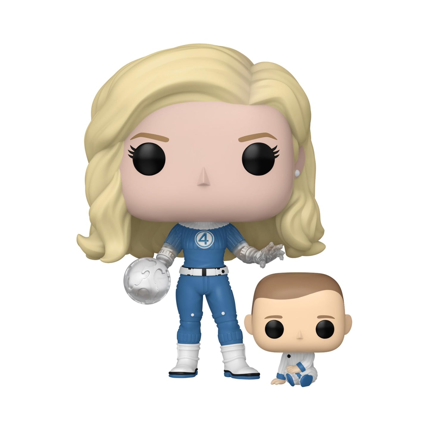 Funko Pop! & Buddy: The Fantastic Four: First Steps - Invisible Woman - Fantastic Four (2025) - Collectable Vinyl Figure - Gift Idea - Official…
