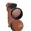 Contour Reshaping Contouring Cream,Warm Toned Cream Bronzer Easy to Sculpt the Face and Create a Nature Stereoscopic Makeup with Mini Cushion |