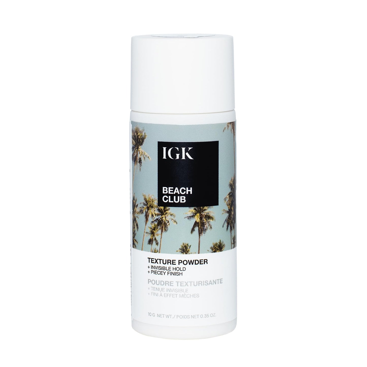 IGK BEACH CLUB Texture Powder | Invisible Volumizing Hair Powder, Instant Grip & Hold, Oil-Absorbing | Vegan + Cruelty-Free | 0.35 oz