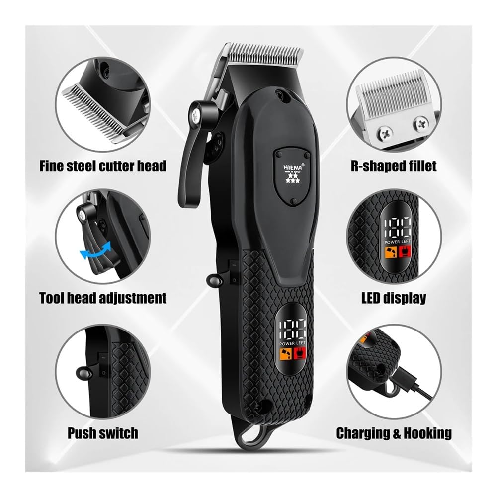 EWKYLSEM Razors Professional USB Charging Hair Clipper and Shaver Set,Small Machine Easy to use,Sharp Trim,Suitable for Home or Outdoor use Beauty and Personal Care EWKYLSEM
