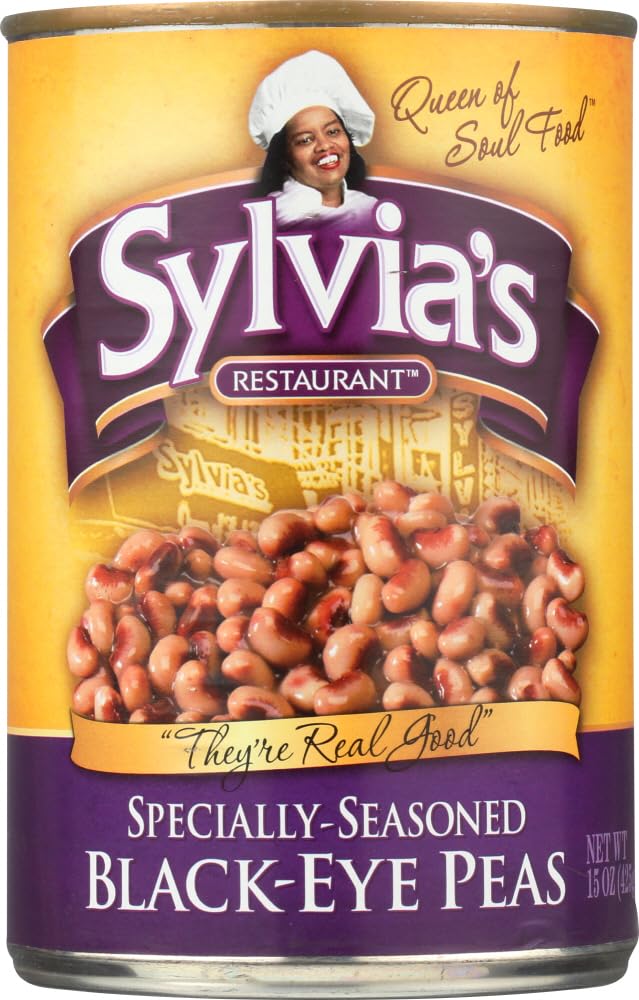 SYLVIAS Black Eye Pea Seasoning, 15 oz