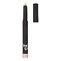e.l.f. No Budge Shadow Stick, Smudge-Proof, Long Lasting, Creamy, Blends Effortlessly, Avoids Creasing, Perfect Pearl, All-Day Wear, 0.056 Oz