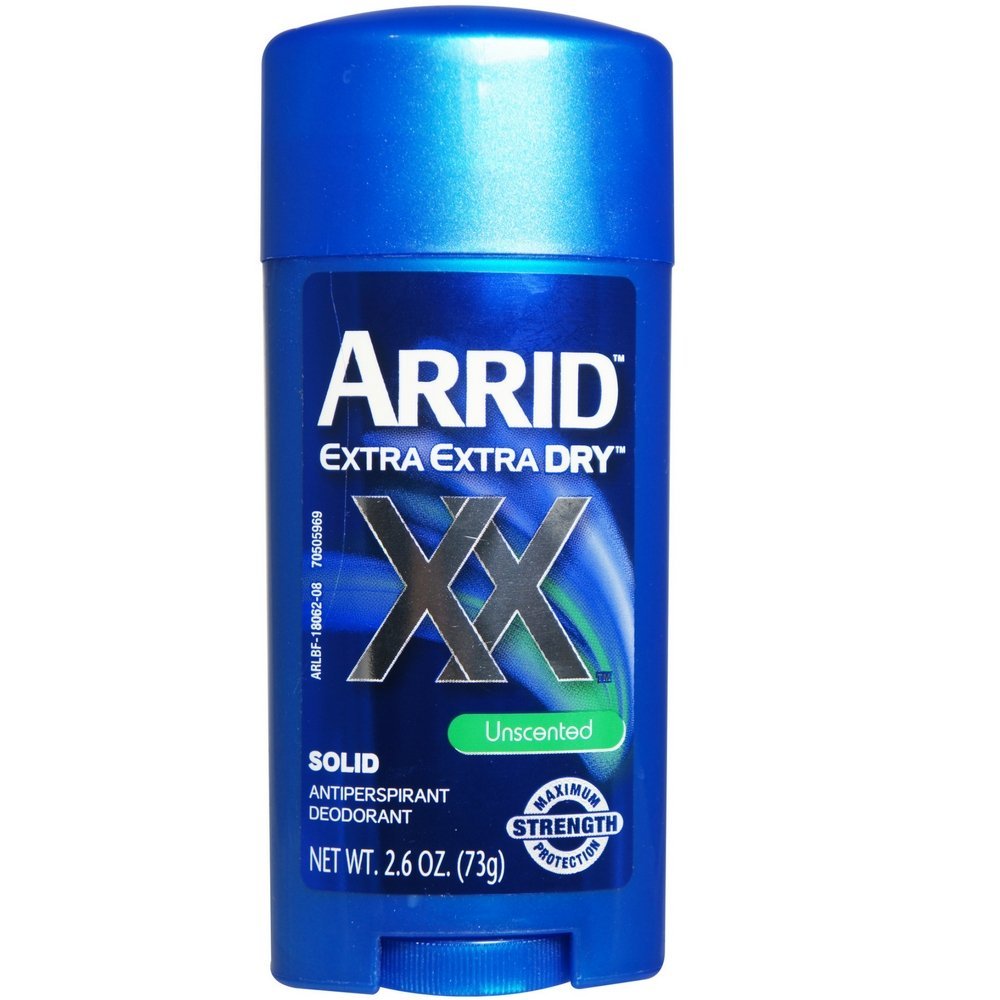 ARRID XX Anti-Perspirant Deodorant Solid Unscented 2.6 oz (Pack of 4) Beauty and Personal Care Arrid