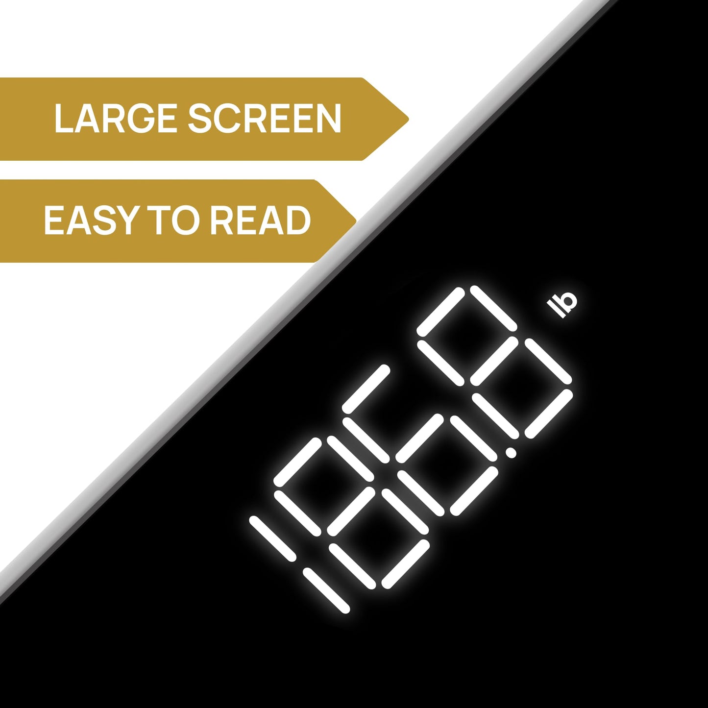 INEVIFIT Bathroom Scale, Highly Accurate Digital Bathroom Body Scale, Precisely Measures Weight up to 400 lbs