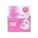 Epielle Collagen Korean Face Masks 20 Pack - Anti Aging Sheet Masks with Hyaluronic Acid for Hydrating & Plumping Skin, Stocking Stuffers for Women