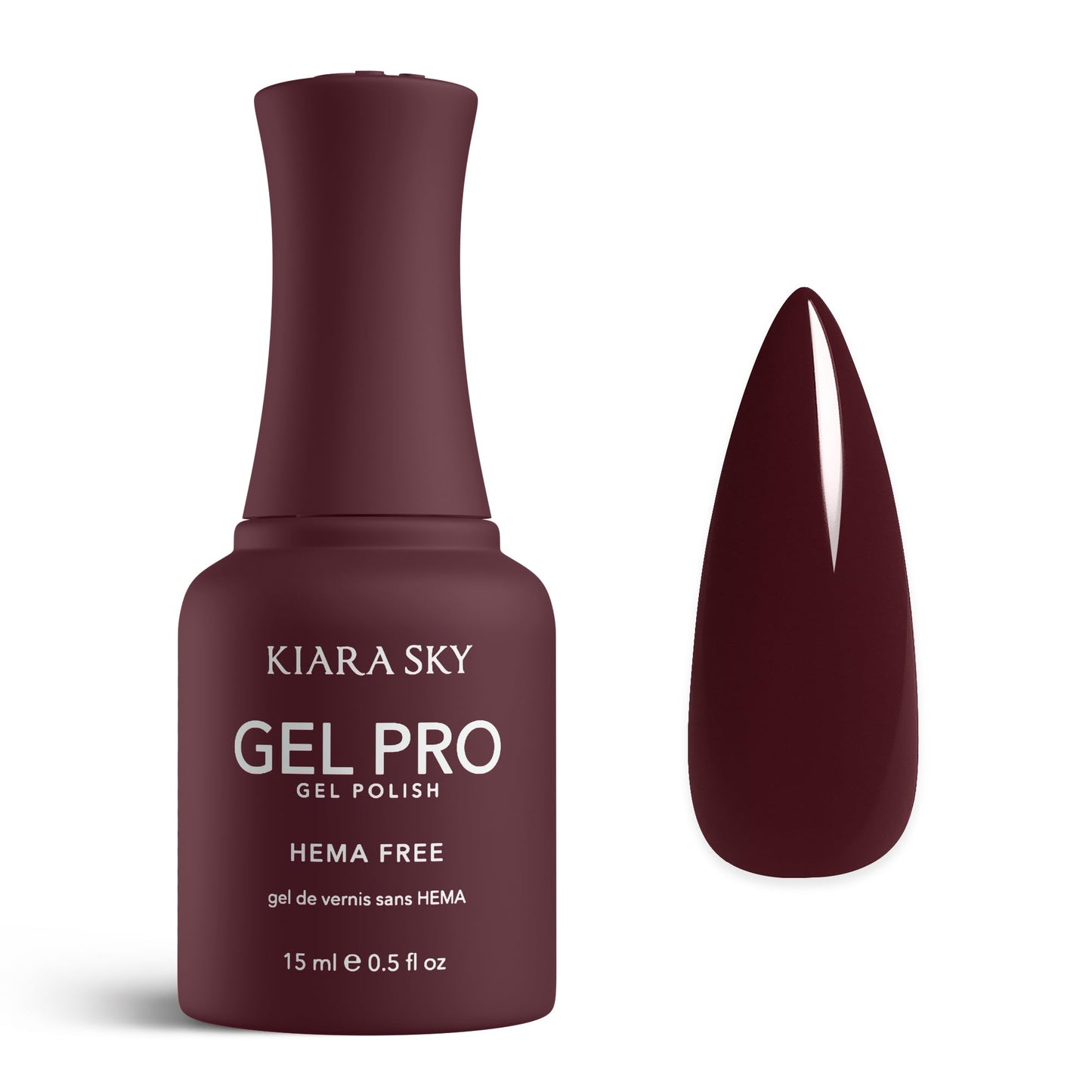 KIARA SKY Gel Pro HEMA-Free Gel Nail Polish | Full Coverage, 28+ Day Wear, Self-Leveling, UV/LED Soak-Off, 0.5 fl oz | Marooned #138 Beauty & Personal Care KIARA SKY