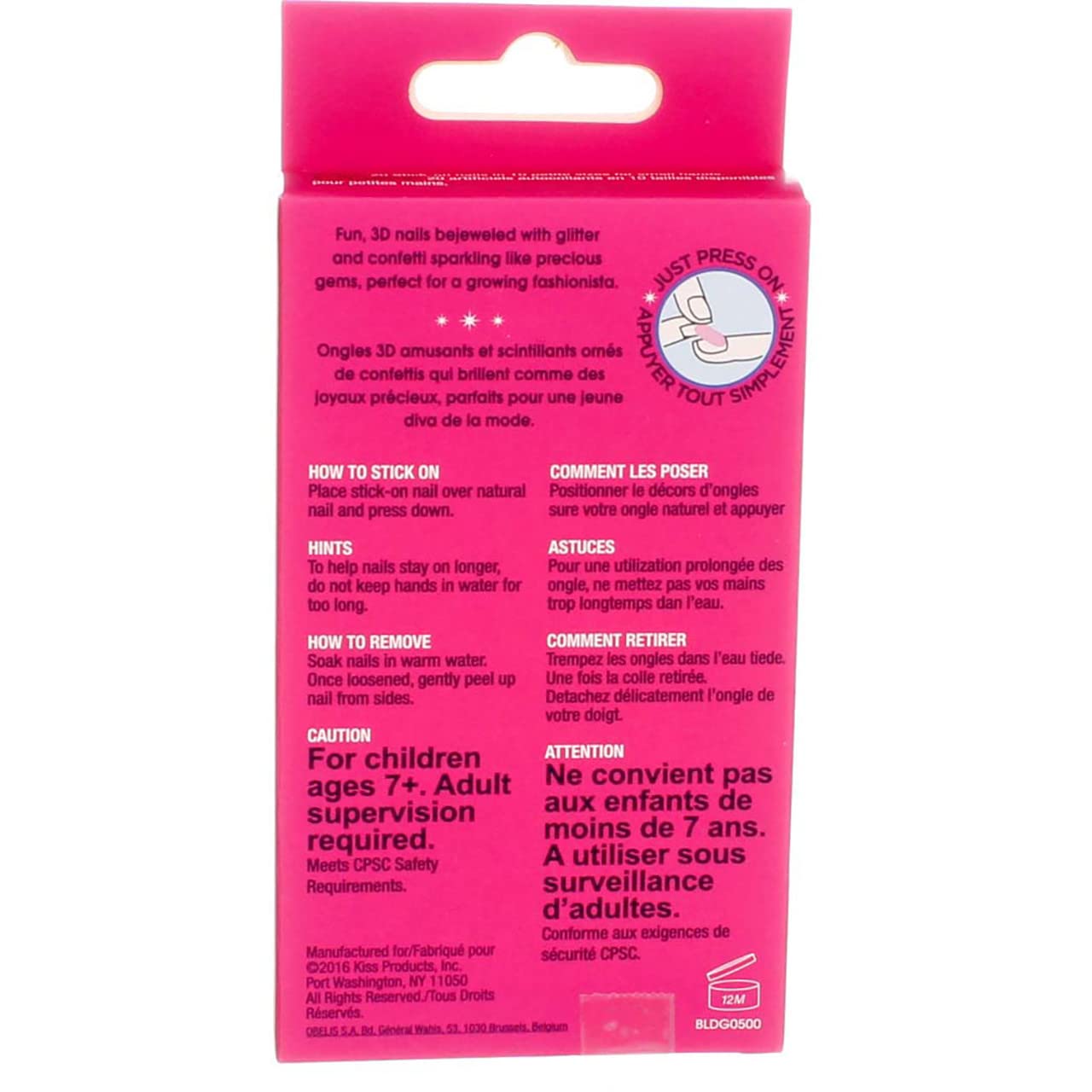Kiss 60700 Shn Star Broadway Little Diva Beauty & Personal Care Broadway