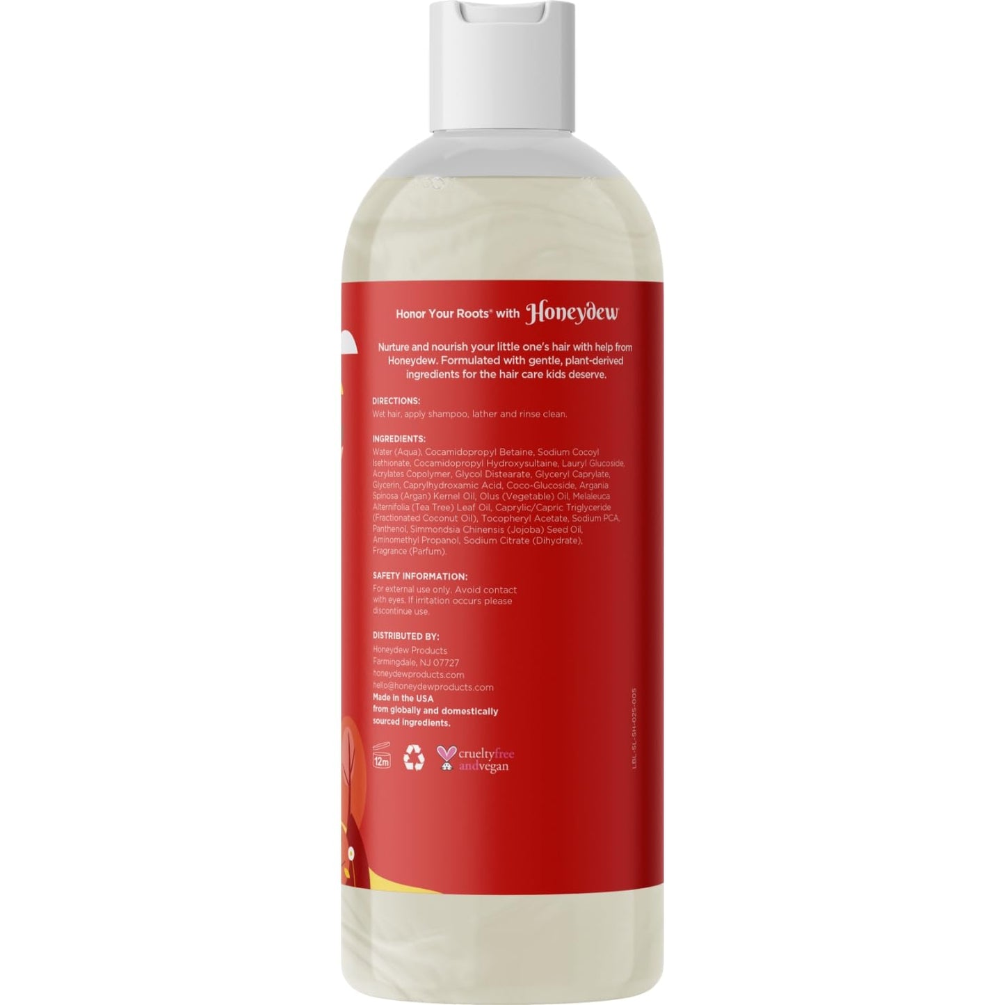 Nourishing Kids Shampoo for Dry Scalp - Gentle Dry Scalp Care Shampoo for Kids with Cleansing Essential Oils for Kids - Clarifying Shampoo for Build