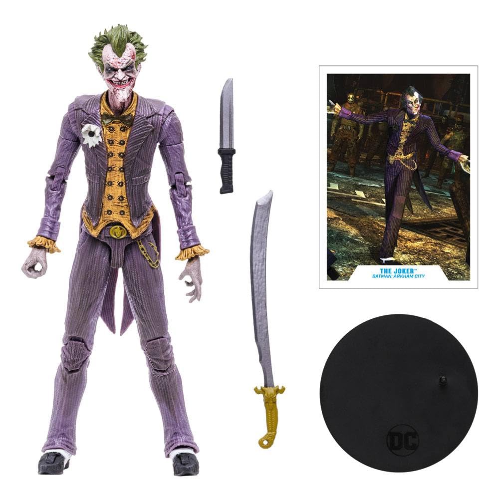 McFarlane Toys - DC Gaming 7IN Figures WV8 - The Joker (Infected)
