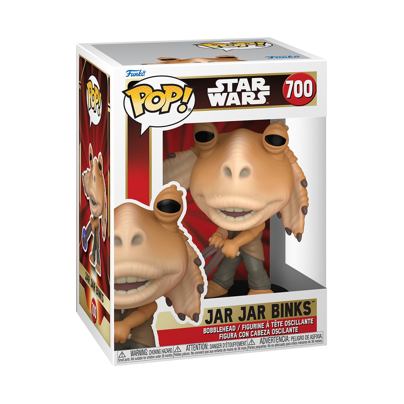 Funko POP! Star Wars: Episode 1 The Phantom Menace Anniversary - Jar Jar Binks with Booma Balls - Collectable Vinyl Figure - Gift Idea - Official…