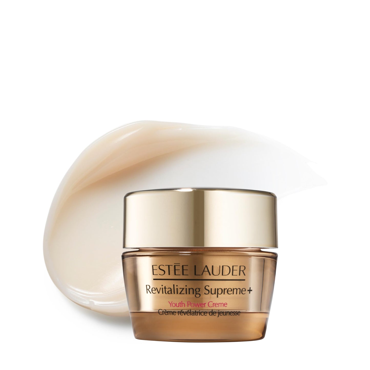 Estée Lauder Revitalizing Supreme+ Youth Power Cream | Face Moisturizer with Hyaluronic Acid & Peptides | Anti-Aging, Travel Size, 0.5 Ounce