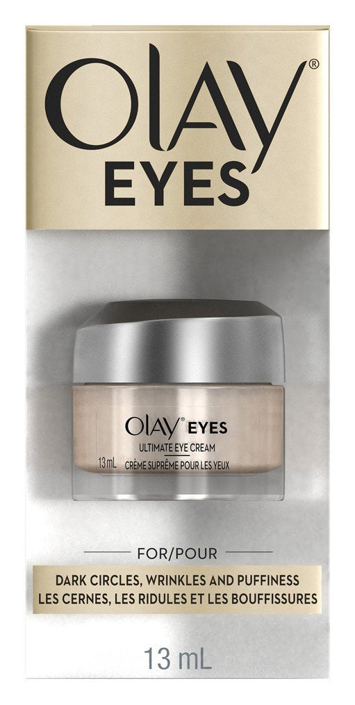 OLAY Ultimate Eye Cream for Dark Circles, Wrinkles And Puffiness 0.4 oz (Pack of 6)