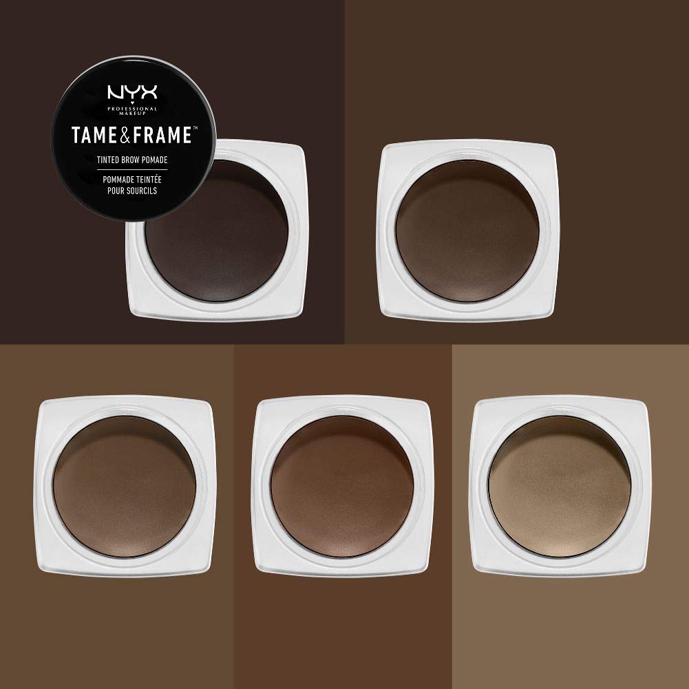 NYX PROFESSIONAL MAKEUP Tame & Frame Eyebrow Pomade, Chocolate
