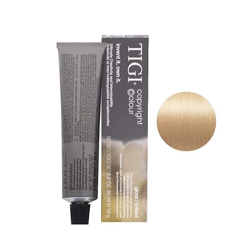 TIGI Colour Gloss Creme Hair Color for Unisex, No. 9/03 Very Light Natural Golden Blonde, 2 Ounce