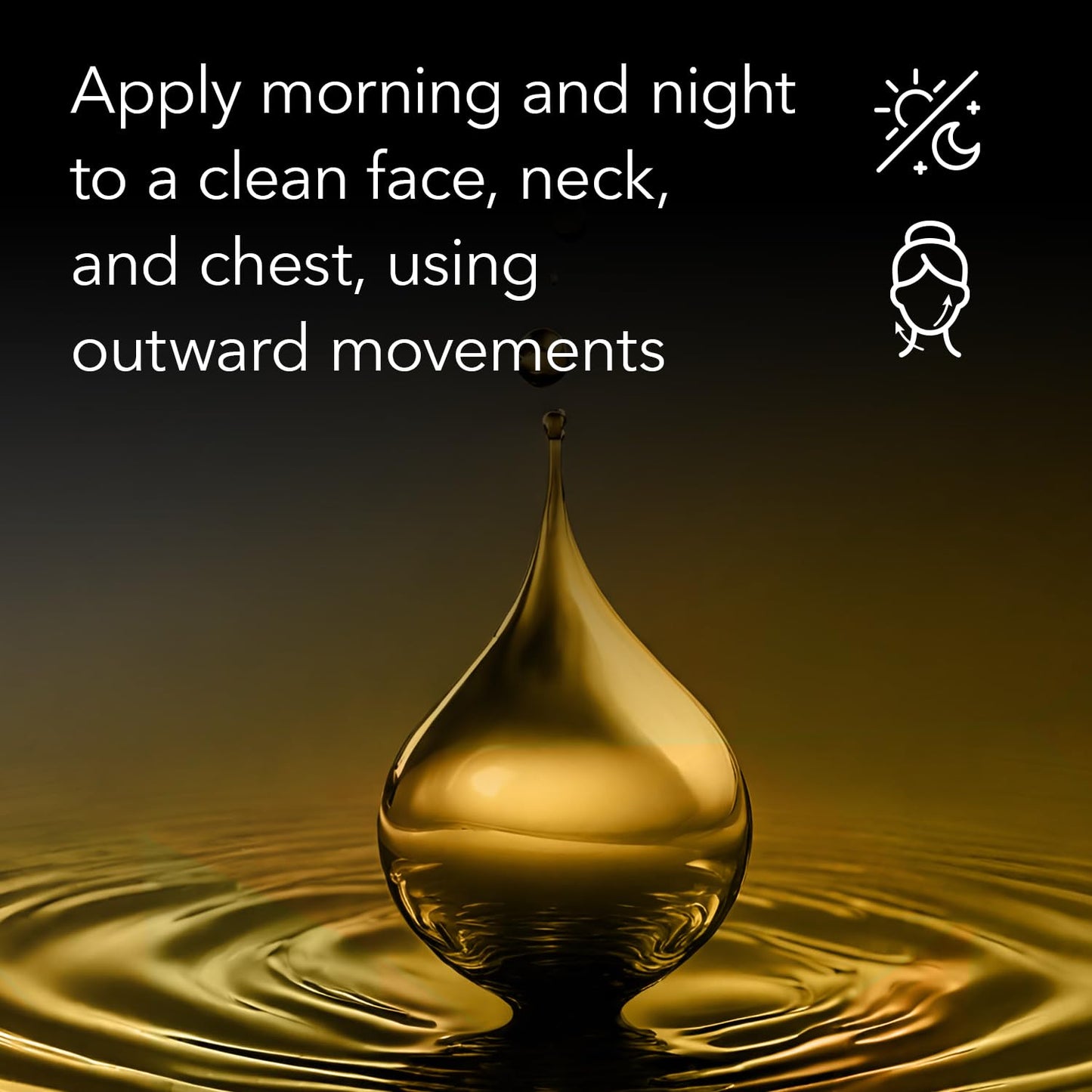 Cicatricure Gold Lift Facial Serum with Lifting Effect for Face, Neck & Chest, Anti Aging Skin Care, Hydrating, Firming & Tightening, Smoothes Facial