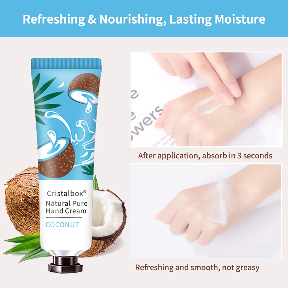 CRISTALBOX 18 Pack Hand Cream Gift for Women,Stocking Stuffers for Women,Teen Girls,Christmas Gifts Bulk Gifts,Small Gifts,Mini Moisturizing Hand