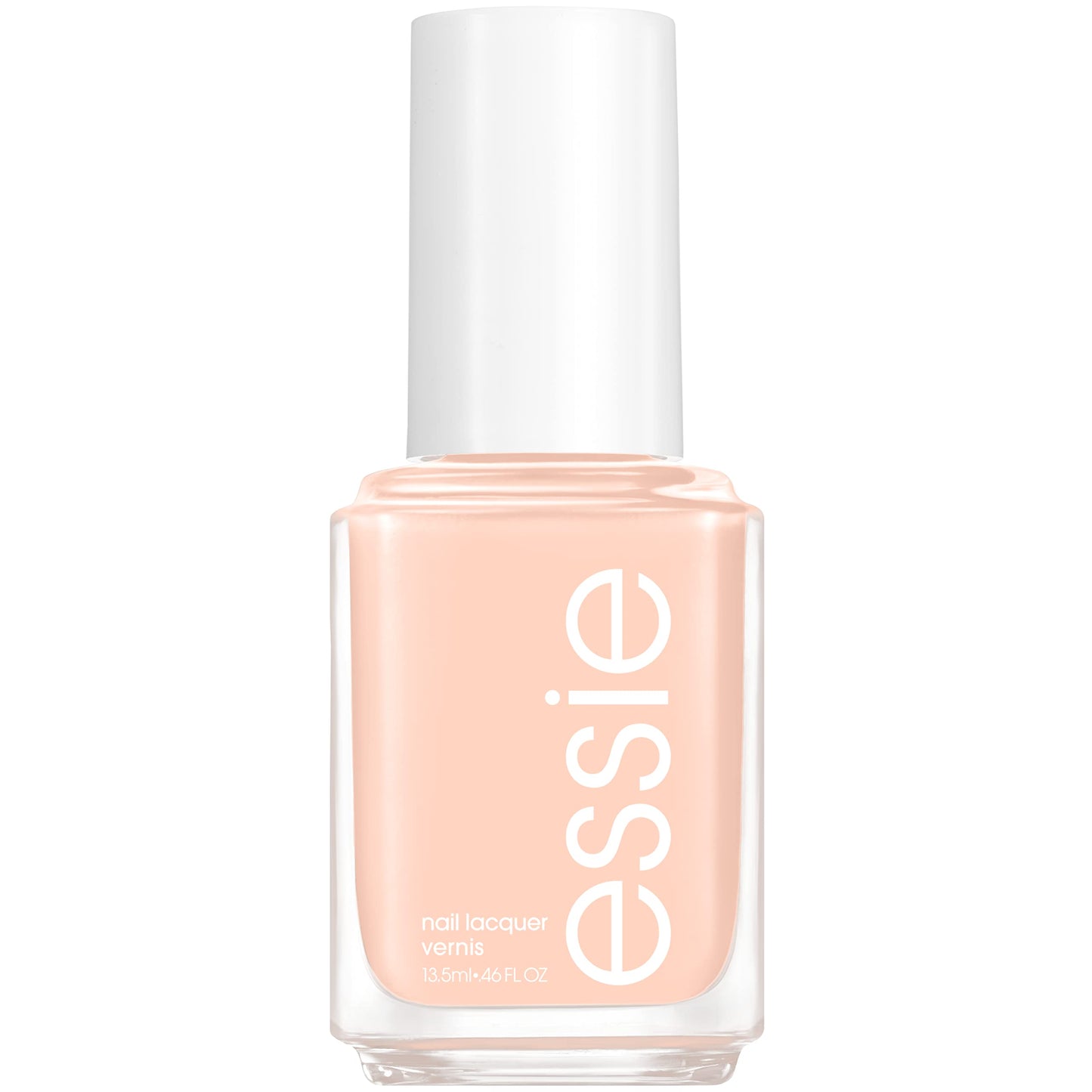 essie nail polish, limited edition spring 2022 collection, pastel peach nail color with a cream finish, 8-free vegan formula, well nested energy, 0.46 Beauty & Personal Care essie