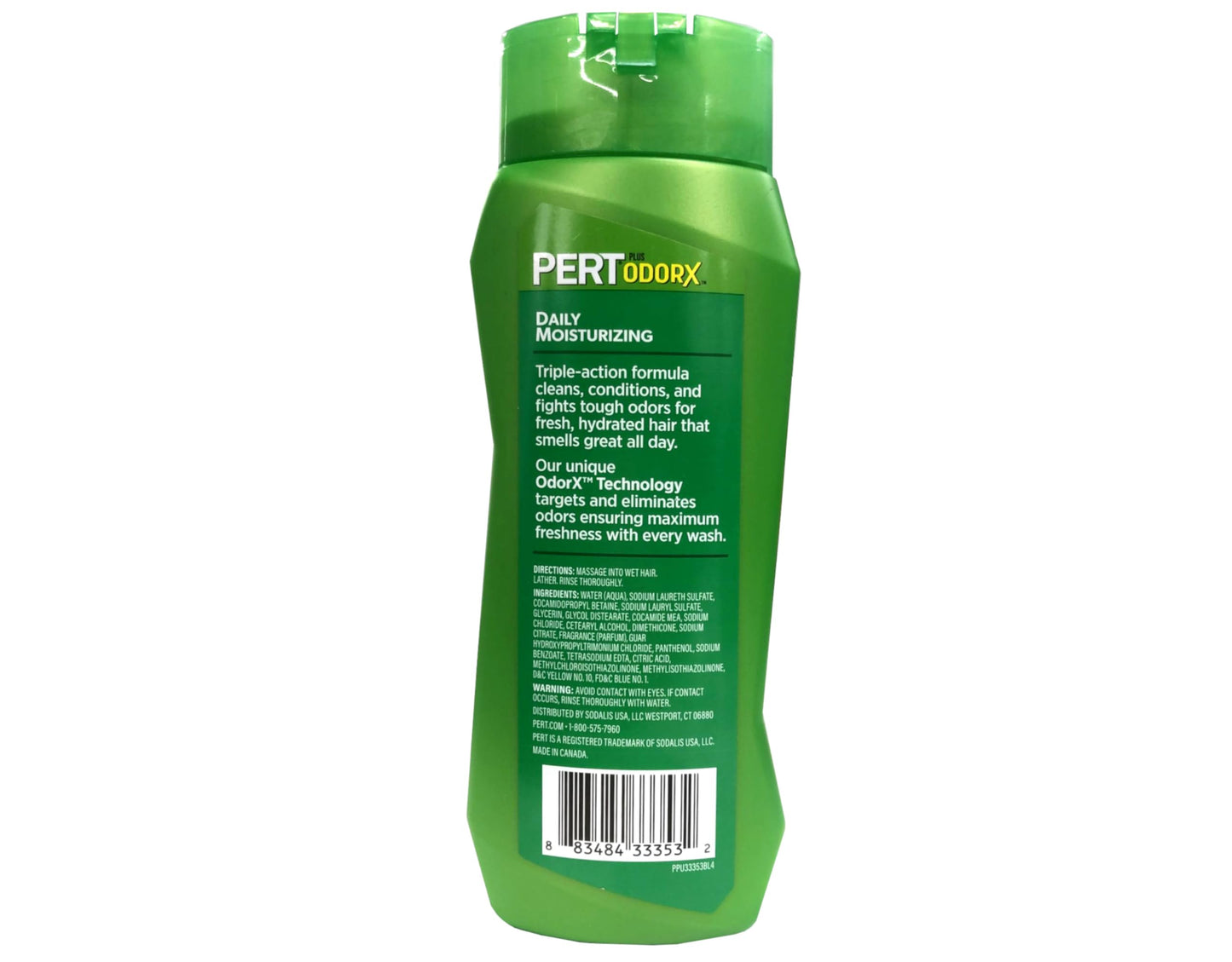Pert Plus 2-in-1 Shampoo Plus Conditioner, Normal Hair,13.5 Fl Oz (Pack of 3)