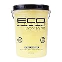 Eco Style Black Castor and Flaxseed Oil Styling Gel - Helps Nourish and Repair Damaged Hair - Promotes Healthy Scalp - Provides Superior