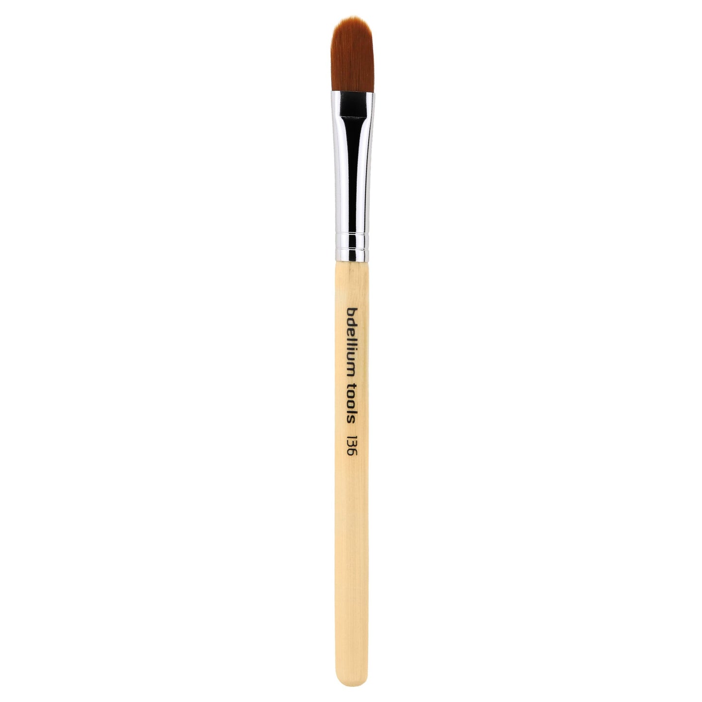 Bdellium Tools Professional Makeup Brush - Special FX Series 136 Filbert - With Soft Synthetic Fibers, For Applying & Blending Makeup (Bamboo, 1pc) Beauty & Personal Care BDELLIUM TOOLS
