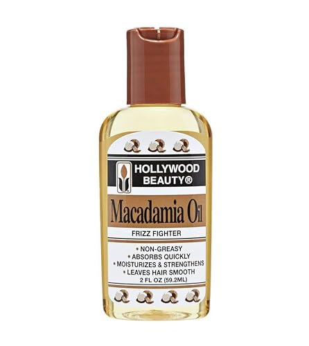 Hollywood Beauty Macadamia Oil, 2 Oz