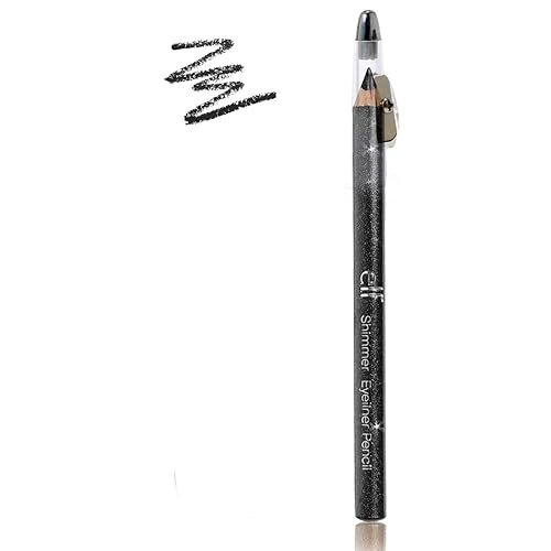 e.l.f. Essential Shimmer Eyeliner Pencil 7609 Black Bandit by e.l.f. Cosmetics