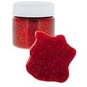 Sparkling Red Glitter Fake Blood - 1 oz | Realistic Halloween Costume Makeup for Gory Effects and Special Effects, Beauty in Glitter Infused Halloween