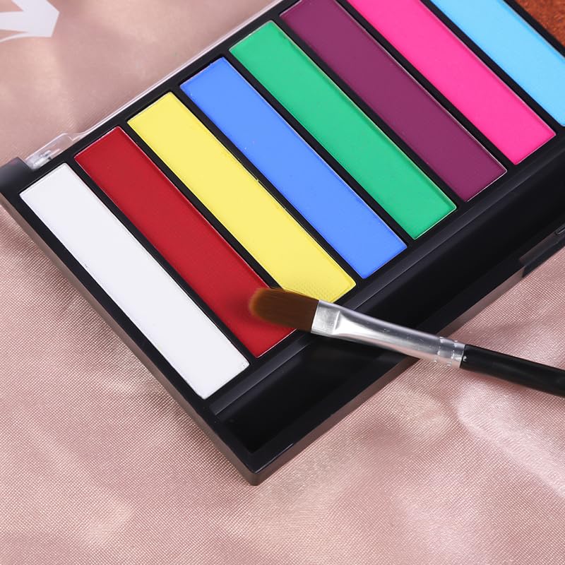 Water based colors painted body and face (WTCOLOR8)