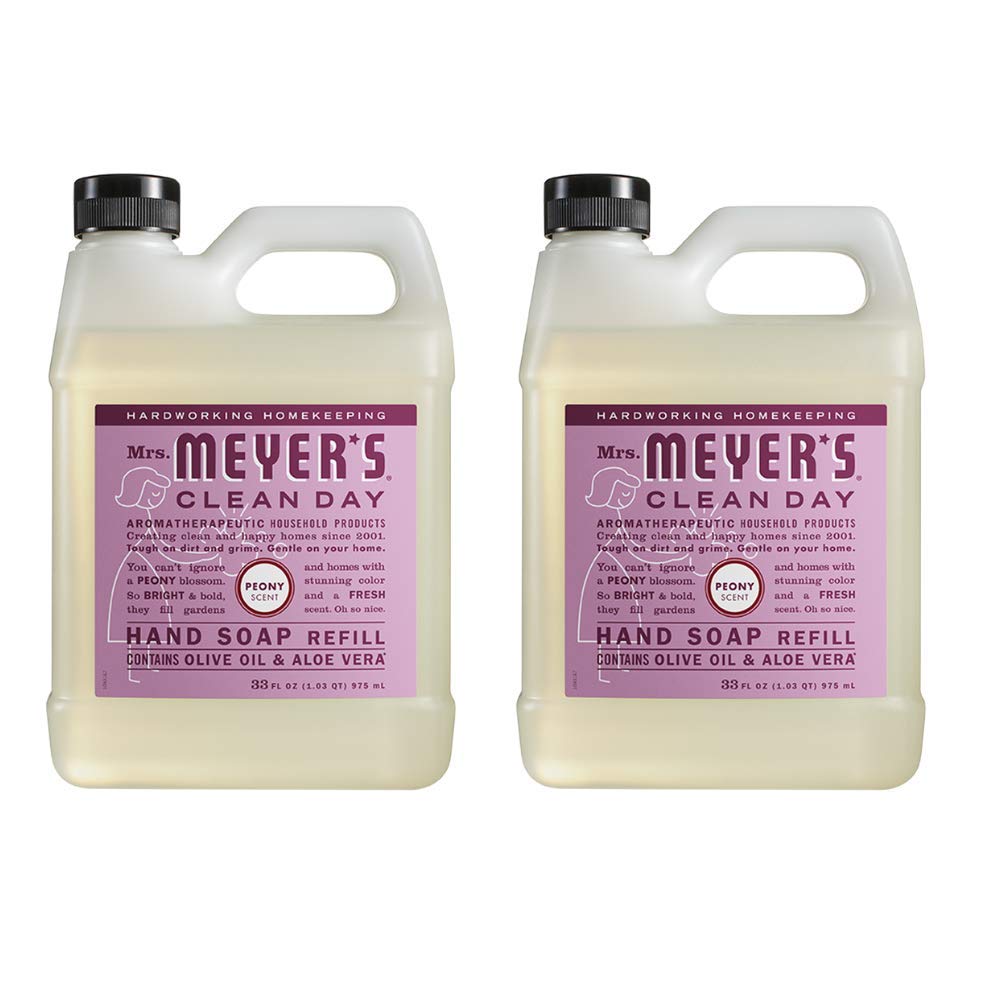 HTSJLGG self-tanners Liquid Hand Soap Refill, Peony Scent (3 OZ - 1 PACK)