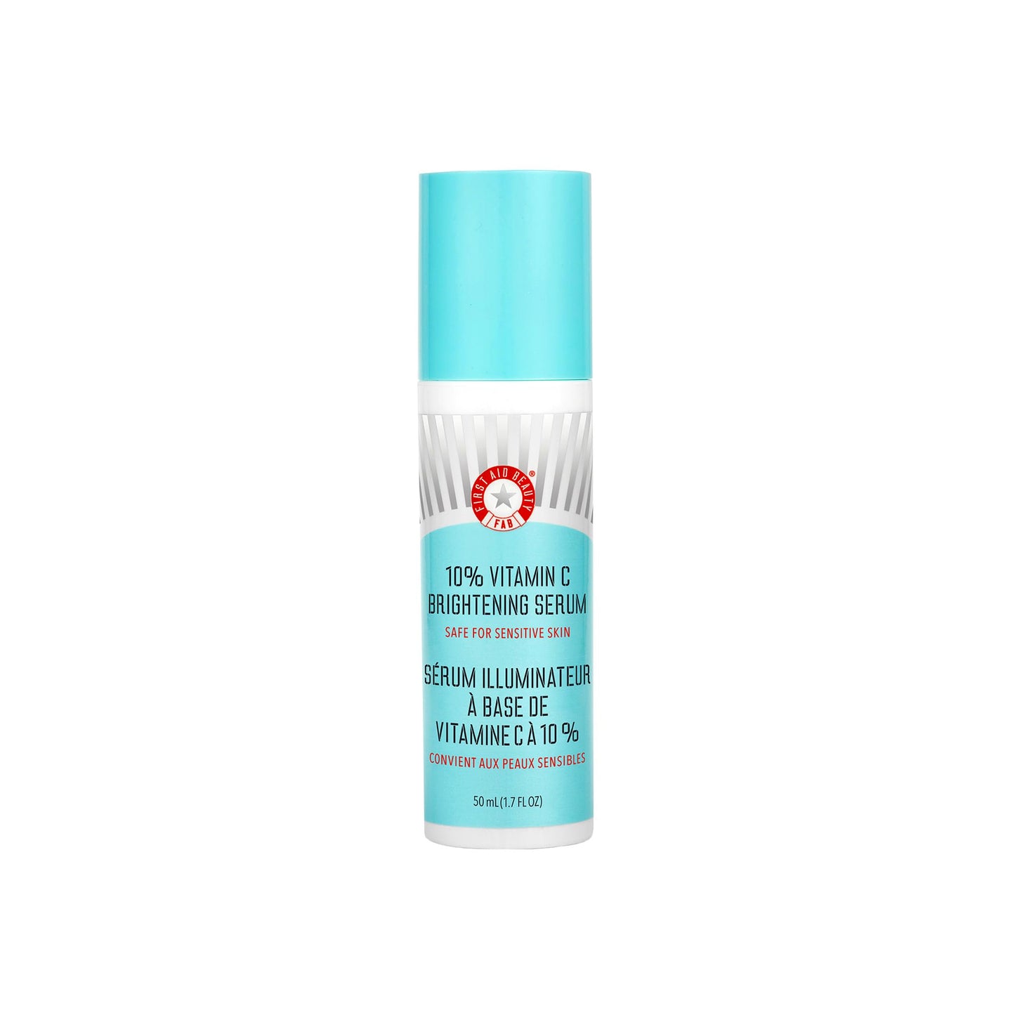 First Aid Beauty - 10% Vitamin C Brightening Serum, Daily Dark Spot Serum with Squalane & Vitamin E, Helps Brighten Without Irritation or Clogged