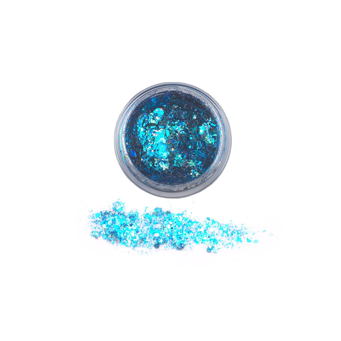 Suck Less Face & Body Blueballs Glitter Gelly